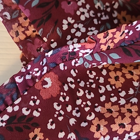 SO BRAND WOMENS JUNIOR SIZE SUMMER TOP WITH SMOCKING SIZE SMALL - Picture 6 of 15